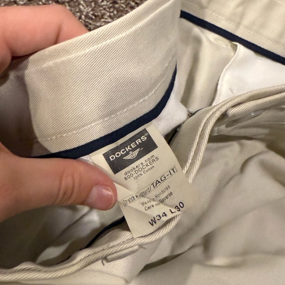 🌽Dockers Men's Light Tan Chinos stain see images - Picture 7 of 7